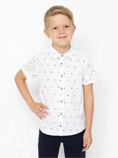 Рубашка детская Cherubino CWKB 63277-20, белый 92