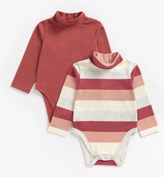 Боди (2 шт) Mothercare Bodysuit (2 Pcs) MC-ZB069, разноцветный, 92