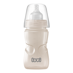 Детская антиколиковая бутылочка Lovi Trends для кормления малыша, 250 мл, бежевый