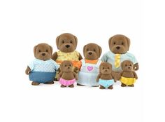 Игровой набор Lil Woodzeez Семья собак LW6577