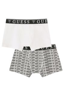 Трусы детские Guess L93G03 JR003, белый,черный, 128