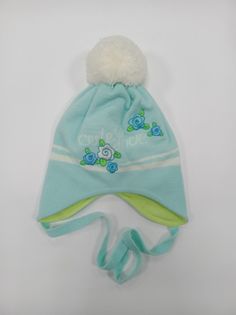 Шапка детская Мегашапка D3-679, голубой 50