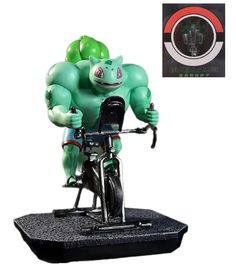 Фигурка Покемон Бульбазавр Pokemon Bulbasaur muscle 17см No Brand