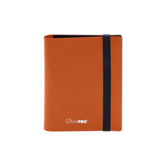 Альбом портфолио Ultra Pro Eclipse 2-Pocket PRO-Binder 20 листов Pumpkin Orange 2х1