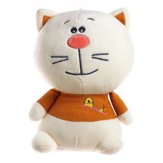 Мягкая игрушка Кот 25 см No Brand