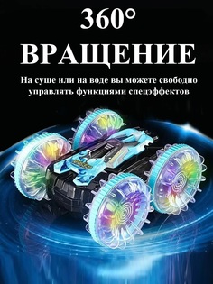 Радиоуправляемая машинка синего цвета No Brand