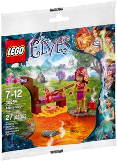 Конструктор Lego 30259 Elves Волшебный огонь Азари 27 деталей