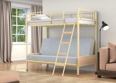 Двухъярусная кровать-диван 4 Сезона Дакар 2 Слоновая кость