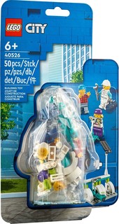 Конструктор Lego 40526 City Электрические скутеры и зарядная станция, 50 деталей