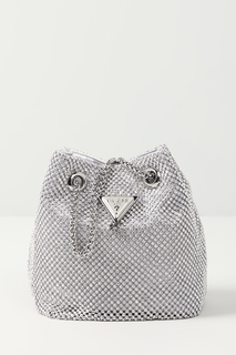 Сумка Guess J4GZ38 WG830, серебрянный, 11х16х19