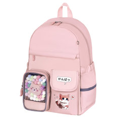 Рюкзак школьный Brauberg Pastel Anime kitten 272065 для девочки в школу для подростков