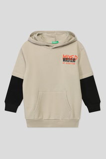 Худи детское Benetton 3JLXC201M, Серый, L