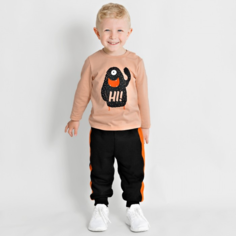 Лонгслив детский Bossa Nova бежевый 74