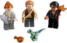 Конструктор Lego 5005255 Jurassic World Коллекционные минифигурки, 18 деталей