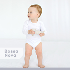 Боди детское Bossa Nova белый 80