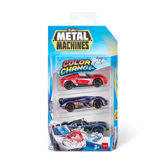 Набор Zuru Metal Machines машинки меняющие цвет 3 шт