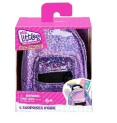 Игровой набор moose toys Real Littles фиолетовый с 4 сюрпризами