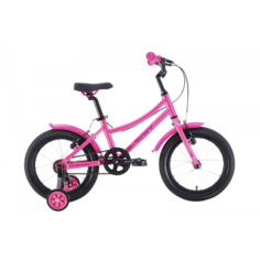Детский велосипед Stark Foxy 16 Girl 2024 розовый-малиновый