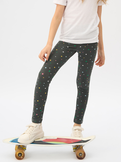 Леггинсы детские КотМарКот 14360, черный, 128