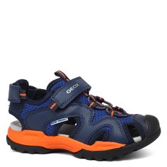 Сандалии GEOX J BOREALIS BOYJ450RC, темно-синий, 34