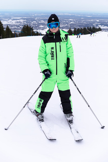 Комбинезон детский NIKASTYLE 8з4323, зеленый, 134