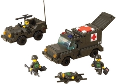 Конструктор SLUBAN Сухопутные войска: Первая помощь (M38-B6000)