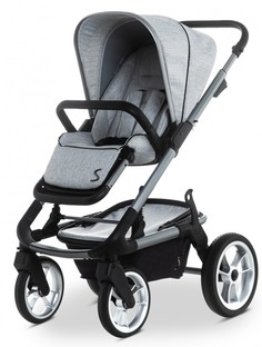 Коляска прогулочная Moon Solitaire Light Grey