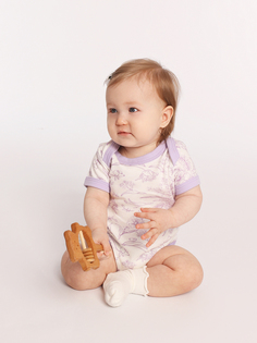 Боди детское КотМарКот My Flower, молочный, 62