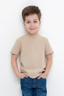 Футболка детская CROCKID TR 588, темно-бежевый, 110