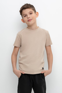 Футболка детская CROCKID TR 588, темно-бежевый, 146