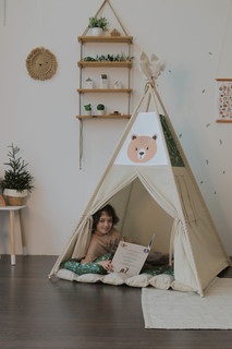 Вигвам детский палатка игровая с ковриком Дом Снов