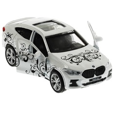 Модель автомобиля bmw x6 металлическая технопарк ТЕХНОПАРК X612GRLWH