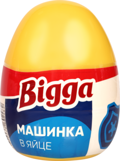 Набор машинок Bigga Машинка в яйце 2 шт в ассортименте