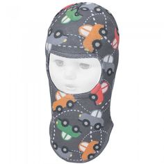 Балаклава детская Мегашапка MH1-1097, серый 44