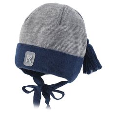 Шапка детская Prikinder M2-1834, голубой 48 Прикиндер