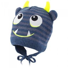 Шапка детская Prikinder M3-1916, синий 50 Прикиндер