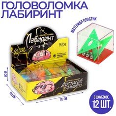 Головоломка-лабиринт «Достигай большего», МИКС(12 шт.) Puzzle