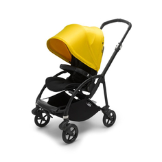 Коляска прогулочная Bugaboo Bee 6 complete шасси (Black/Black/Lemon yellow)