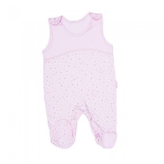 Ползунки Little me розовый 74