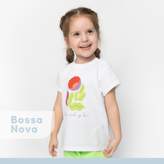 Футболка детская Bossa Nova белый 74