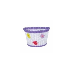 Корзина для дет. велосипеда 16, белая No Brand