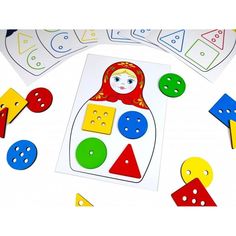 Обучающая игра Крона Матрешки, деревянная, от 5 лет (170-030)