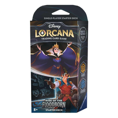 Настольная игра Disney Lorcana TCG: Колода Amber & Sapphire Rise of the Floodborn англ