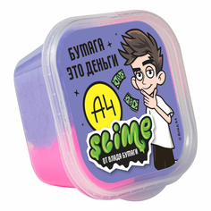 Слайм Волшебный мир Slime Влад А4 розово-фиолетовый