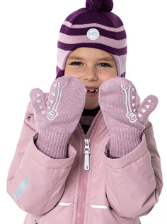 Варежки детские NIKASTYLE 14м11824, орхидея, 12