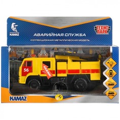 Модель Автомобиля Камаз (Аварийная Служба) Металлическая (Свет, Звук) Технопарк ТЕХНОПАРК