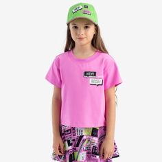Футболка Kapika LKGCT17, розовый, 98