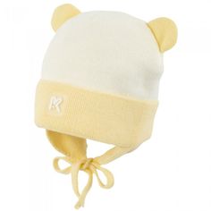 Шапка детская Prikinder D1-1924, желтый 40 Прикиндер