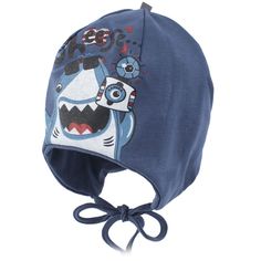 Шапка детская Prikinder M2-1912, голубой 46 Прикиндер