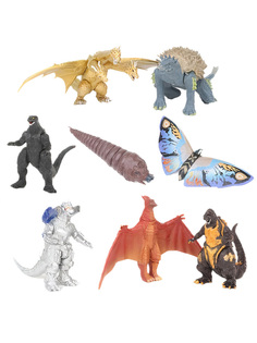 Фигурки StarFriend кайдзю Годзилла Кинг Гидора Мотра Родан Godzilla 8 в 1 7-16 5 см